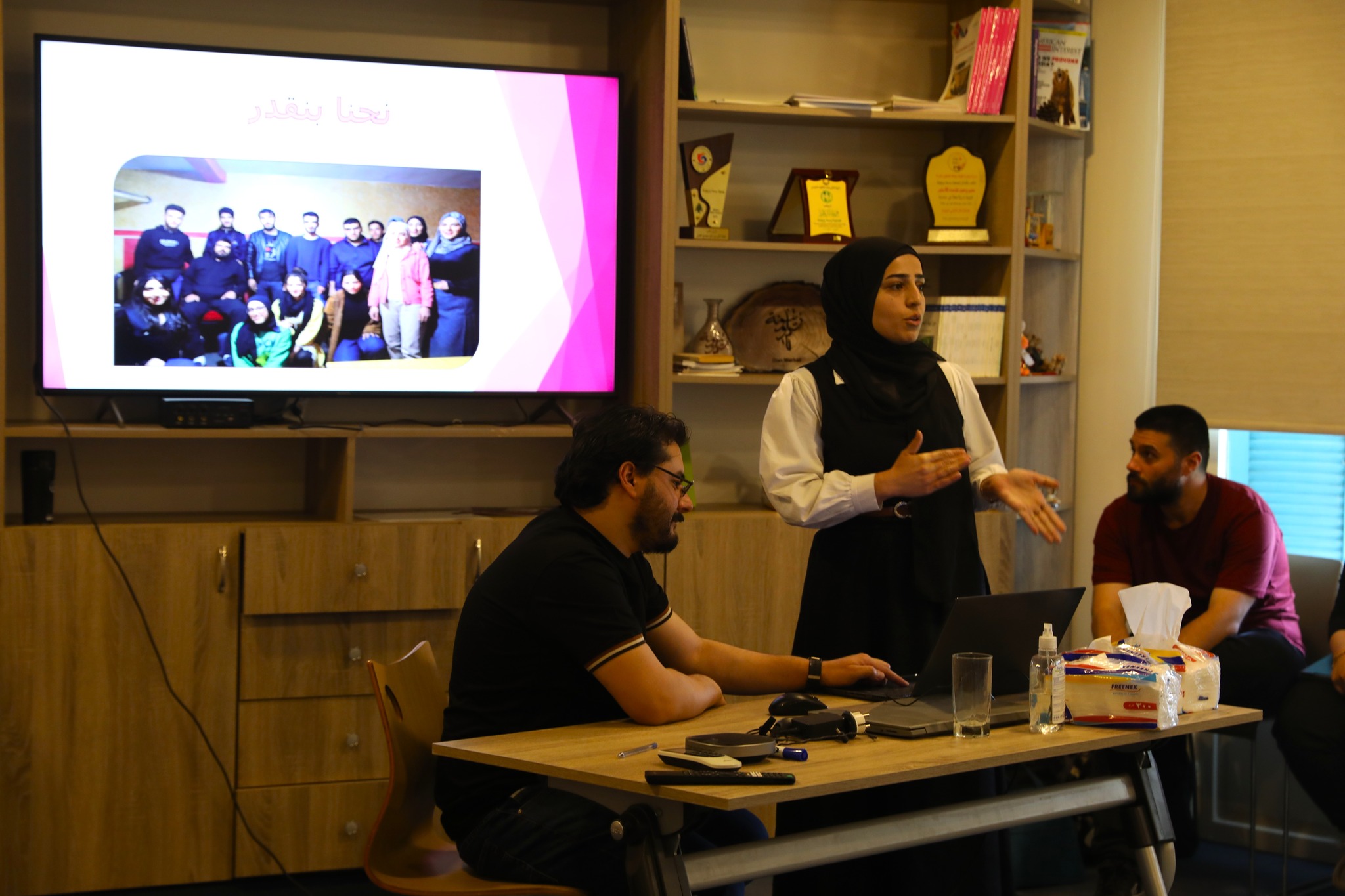 لقاء المبادرات الشبابية ضمن مشروع "تعزيز قيادة اللاجئين"